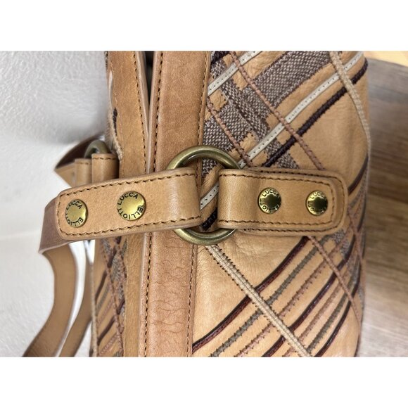 Elliott Lucca- Vintage Leather Satchel - Camel - Picture 7 of 8